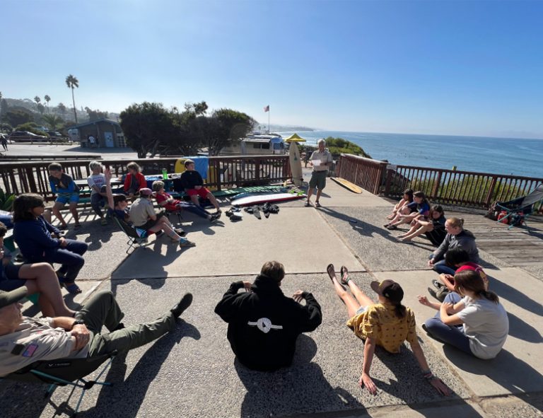 Troop 506 in La Jolla gets ready for Surf Camp 2024